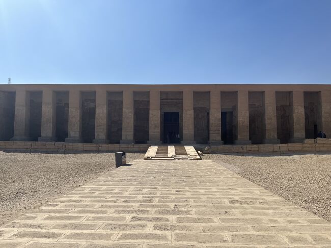 2023エジプト旅行⑧アビドスのセティ1世葬祭殿
