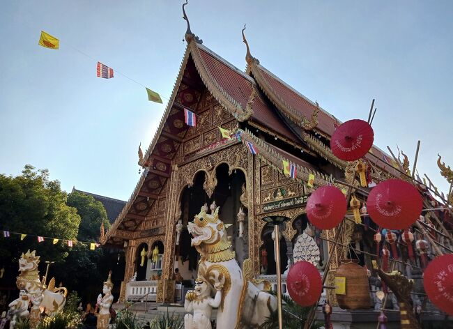 年末年始の７泊８日でチェンマイに滞在しました。<br />タイを訪れたのは４回目くらいでしたが、バンコク近郊とイサーンだけだったので北部は初めてです。今回は同じところに滞在し続け、あえて予定は決めずに思い付きでゆっくりと過ごしてきました。