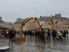 クリスマスイブのヨーロッパ　ワルシャワの街の様子　#3