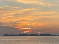 海の夕焼け