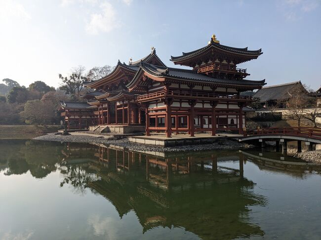 京都に１泊し、清水寺、銀閣寺、平等院、宇治上神社、伏見稲荷大社、京都鉄道博物館を周る旅