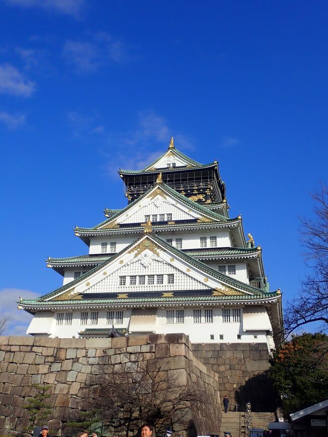 大阪は道頓堀、通天閣、大阪城<br />京都は清水寺、祇園と関西王道の場所をゆっくり2泊3日で巡ってきました。<br />食事は検索で調べて、どれも美味しく当たりでした！<br />一緒に行った仲間たちも大絶賛。<br />宿はAirbnbで予約して泊まったので、情報はありませんが、大人数の場合は民泊、おススメです！<br />グルメと観光中心の旅です。