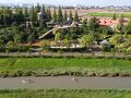安城のデンパークの田んぼアートついでに半場川を漕いできました