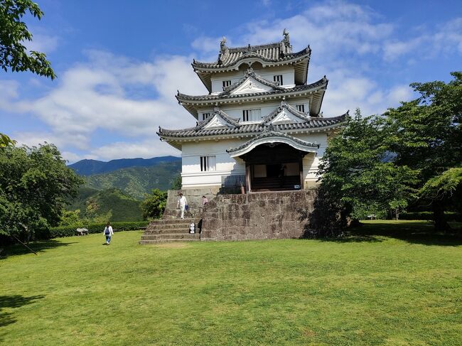 　私が初めて一人旅に出たのは、1971年のことでした。それ以前に、小・中学生の修学旅行を除いては、岡山県外に出かけたことはありませんでした。<br />　その行程は、先ず、夜行列車で岡山駅を出発して、宇高連絡船で四国に上陸し、松山市を通って宇和島まで行きました。その後、ヒッチハイクで宿毛市、足摺岬を回り、旧中村駅から電車で高知市を通って帰る４泊５日の旅でした。<br />　私にとっては、夜行列車、ユースホステル泊、ヒッチハイク等、全てが非日常的で、衝撃的な初めての経験でした。そして、これが私の旅の原点、いや、人生の原点(少し大袈裟かもしれませんが)になったような気がします。<br /><br />　今回は、そのヒッチハイクで通ったコースをバスで辿って昔を追憶することを主眼にした旅行でした。<br />　１日目は四国満喫切符(四国全線の特急列車自由席を連続3日何度でも利用できる)を使い、坂出駅、高知駅を経由して窪川駅まで行きました。それから四万十川沿いに走るJR予土線に乗換え宇和島駅まで行き、宇和島城を見学しました。その後、海岸沿いにバスを乗り継いで城辺町、宿毛市を通って土佐清水市まで行きました。<br />　２日目は先ず、バスで足摺岬に行き２時間程のウォーキングを楽しみ、その後、中村駅に行きました。次に、特急で高知市に行き、ひろめ広場等でグルメを楽しんだ後、岡山に帰りました。