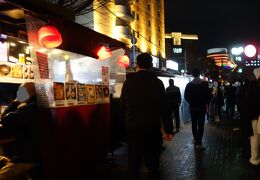 博多の屋台を堪能。。餃子とフレンチ