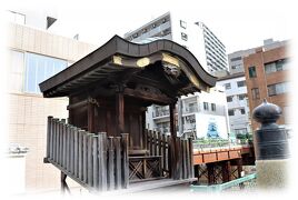 名古屋駅から徒歩で廻れる神社　四間道　屋根神・金刀比羅神社