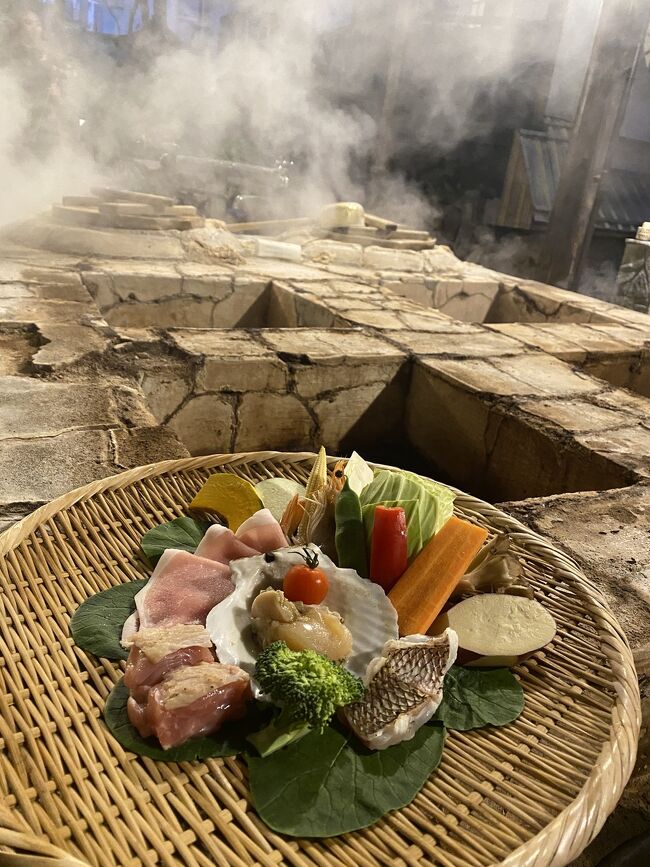 2月の城島の酒蔵びらきに合わせて毎年別府に来るのだが、今年は先に別府、そして宿は鉄輪温泉、最終日に酒蔵びらきという日程にした。<br />理由は酒蔵びらきでお酒を買うので荷物が重くなるからである。<br /><br />今回はかなり前から予約を入れたので鉄輪温泉の柳屋が取れた！<br /><br />別府に5泊（鉄輪）天気をみながら近辺観光<br />別府から福岡の移動はバス（約２時間）<br />福岡に2泊<br />久留米に1泊<br /><br />8泊9日の旅である。今回はPCも持参した。遊んで余った時間に仕事パターン。なにしろ有休消化中なんでボランティアで働いているんでね。<br />