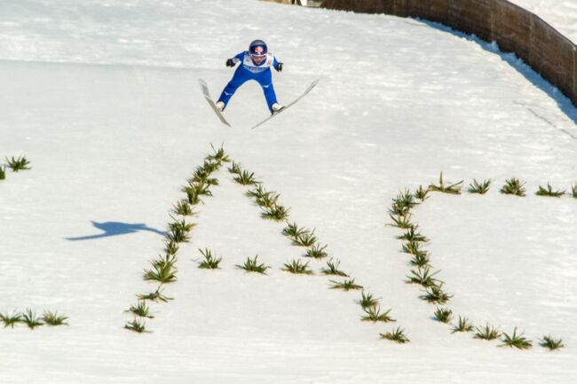 FIS女子スキージャンプワールドカップ 2024 蔵王大会、ノーマルヒル 団体戦・スーパーチーム観戦。