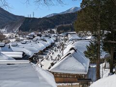 雪の大内宿 芦ノ牧温泉大内荘 ねこ駅長 かやぶき屋根の駅舎 念願のスペーシアXコックピットラウンジ