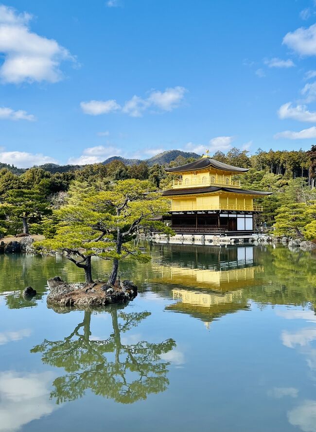 大阪に出張がありその後3連休だったので京都に足を伸ばしてきました。<br />学生時代以来久しく訪れることの無かった金閣寺・銀閣寺を訪問します。序でに銅閣寺なる祇園閣も訪問。<br />それぞれ趣き深く懐かしく京都を楽しみました。<br />宿泊はもちろんMarriott… と言いたいところですが昨今の訪日ブームで冬季もホテル価格が高騰中です。<br />たまたま“ザ・プリンス京都宝ヶ池オートグラフコレクション”が比較的リーズナブルに宿泊出来たので一泊だけ楽しんできます。<br />…とはいえ、出発前に持病の喘息を発症してしまい体調不十分な状態ですが無理のない範囲で京都を楽しんでみました。<br />それではゆっくりご覧くださいませ♬<br /><br />2/8 木<br />新潟→東京→大阪<br />(大阪泊)大阪東急REIホテル<br /><br />2/9 金<br />大阪→京都<br />(京都泊)ザ・プリンス京都宝ヶ池オートグラフコレクション<br /><br />2/10 土<br />京都滞在<br />(京都泊)アーバンホテル京都四条プレミアム<br /><br />2/11 日<br />京都→東京→新潟