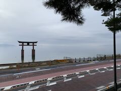 滋賀　琵琶湖　白髭神社