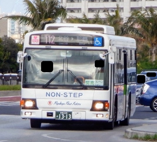 ユニオンですからスタジアムを後にして、琉球バス交通の１１２番系統に乗りました。