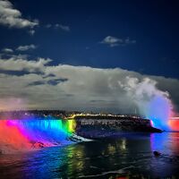 ナイアガラ・フォールズ(カナダ側)_Niagara Falls(Canada)　初冬のナイアガラ！魅力は滝だけにとどまらないエンタメ・シティ