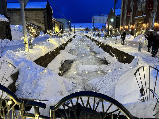 半年間にわたる(主に金銭的に)過酷な北海道通いもいよいよラストスパート。今回は土日の2日間で杉元エリアを回ります。実は杉元に関しては11月のスケートの試合で札幌に来た際にピリカコタンに出向きAR取得済です（スケートメインなので旅行記は割愛）。なので全面的にカットしても良かったのですが、他が複数箇所回れてるのに主人公だけ1ヶ所ってどうなの…というのと、10数回行ってる札幌だけど雪まつりを経験したことがまだなく、そのためにこのタイミングでのスタンプラリーを計画当初から予定していたので覆さないことにしました。土曜日は小樽の対象スポットに行き夜に札幌で雪まつり見学、日曜は札幌市内の残りのスポットを一気に回る気でいましたが、最近知人が千歳に移住したので遊びに行く時間を確保するために札幌のスポットは大幅にカットすることに。<br /><br />今回の旅程<br />2月4日　羽田→新千歳→小樽★いまここ　→札幌<br />2月5日　札幌→千歳→羽田<br /><br />