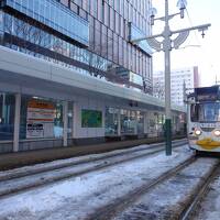 2024冬の札幌へ。①雪の中でも路面電車は元気です。まずは味噌ラーメン食べてから北海道知事公館へ。