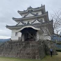 愛媛旅行・１日目　日本100名城・大洲城、宇和島城