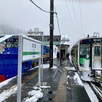 なごり雪の旅　➀只見線の始発に乗る