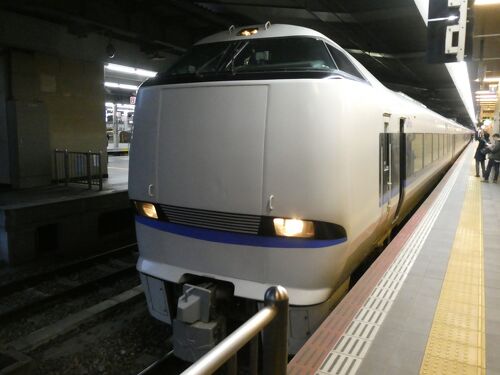 2024年3月 石川県金沢市 特急サンダーバード 大阪ー金沢乗車と 2024年3月 石川県金沢市 特急サンダーバード 大阪ー金沢乗車と