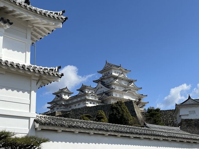 一泊二日で、長年の念願である奈良東大寺の修二会（お水取り）と、姫路城を訪れました。