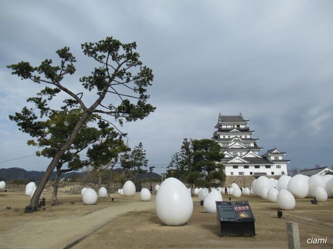 カラフルたまごと福山城　202301広島③