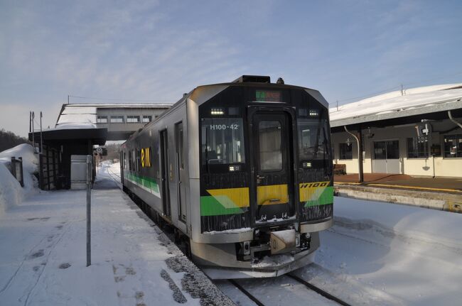 　2024年3月4日から6日まで北海道へ行ってきました。<br />　2024年3月末で廃止される根室本線富良野ー新得駅間のお別れ乗車を第一目的に、青春18きっぷを使ってあちこち回ってきました。<br />　最終日、函館本線山線めぐり、ニセコ駅からいったん蘭越駅へ向かい、折り返し小樽、札幌を目指します。