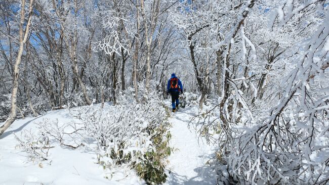 1月に予定していた山行がキャンセルになり、結局１月は山に行けずじまいになった。<br />この時期だから雪山を歩きたくて、ひねり出した候補地が「赤城山（黒檜山）」。<br />2022年の秋に登った山だ。<br /><br />https://4travel.jp/travelogue/11785676<br /><br />冬季も多数の登山者がいる易しい雪山というわけで、ここに決定。<br />前回同様、前泊して朝一から登ることに。<br />幸い天気にも恵まれ、爽快な雪山歩きとなった。