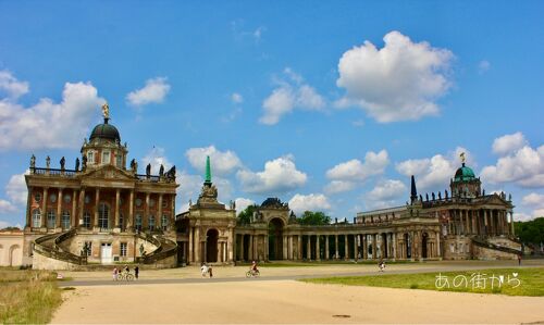 世界遺産・宮殿群と広大な庭園（公園群）中国茶館を眺めながら