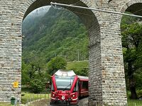 ３年７ヶ月ぶりの海外はイタリア♪⑫　～ベルニナ鉄道見学とコモ湖でポルシェ祭り？＋プチハプニング付き～