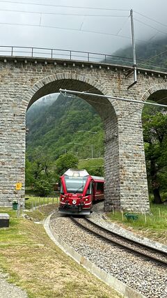 ３年７ヶ月ぶりの海外はイタリア♪⑫　～ベルニナ鉄道見学とコモ湖でポルシェ祭り？＋プチハプニング付き～