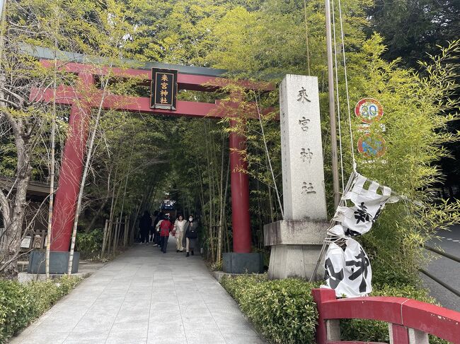 伊豆で一泊二日のドライブ旅。<br />この旅行記は、一日目の熱海と城ヶ崎海岸の観光までです。<br /><br />梅と河津桜は終わっていて、ソメイヨシノは開花前の平日のため、宿は空いていましたが、熱海だけは春休みのせいか若者で賑やかでした。