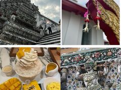 家族3人＊バンコク7泊8日3日目～ボートで三大寺院巡り～