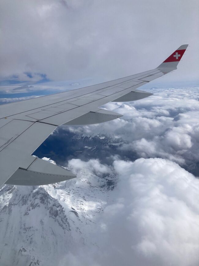 ミラノからチューリヒ空港へ