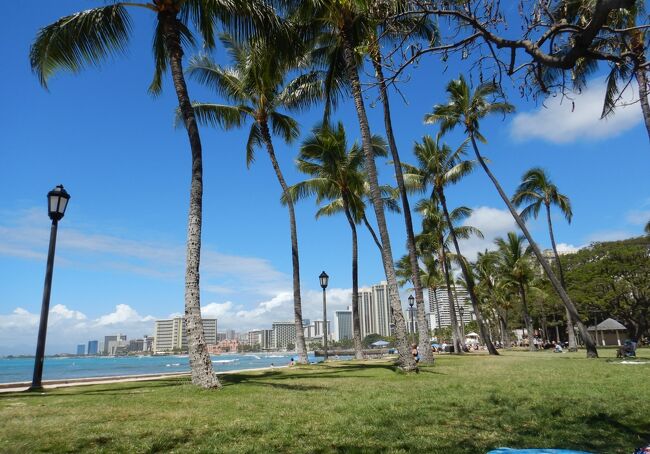 2024 ハワイ・オアフ島旅行記 【3】ワイキキビーチでのんびり