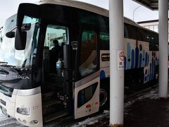 秋田空港行きリムジンバスの乗り場