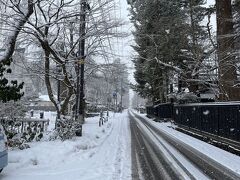 2024年3月春の週末二泊一人旅～秋田県角館・田沢湖③：春雪舞う角館『外町（とまち）』を散策～