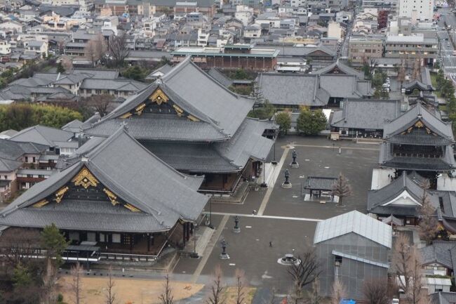 ３月５日(火)<br /><br />あいにくの雨ですが　駅から近い場所に行こうということで<br />「伏見稲荷大社」を目指します。<br />友達も帰りは新幹線なので　京都駅に近いところで･･(^^;)<br /><br />４８年前の中学校の修学旅行では　<br />１日目　京都・清水寺､二条城、比叡山　　２日目　宇治平等院、興福寺、奈良公園、春日大社、東大寺、薬師寺、法隆寺　　<br />３日目　金閣寺、国立博物館　のコースでした。<br />５００人近い生徒を引率してくれた先生方･･大変だったでしょうね。<br /><br />バスの移動と友達とわちゃわちゃ騒いでたからか　どこにどう行ったのか覚えてないけれど　詰まったスケジュールで網羅してましたね～。<br /><br />