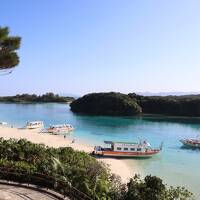  2024年１月　沖縄本島・与那国・石垣島の旅　その４　石垣でひとし石敢當店の夕食と、最終日はベタ凪で透明度良い川平湾と八重山そばと干潟遊び