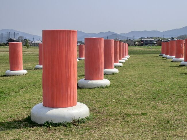 今回、奈良県橿原市の「藤原宮跡」の「菜の花と桜」のポスターを見て、”ぜひ行ってみたい”と思い訪問しました。しかし、菜の花は満開でしたが、桜の開花は全国的に遅く、桜はチラホラ咲きでした。ただし、その後に行った「橿原市昆虫館」で満開の桜を見ることができました。その後、重伝建地区の今井町を散策し、「橿原神宮」にお参りした後、３月２７日に愛子さまが参拝された「神武天皇陵」を参拝しました。