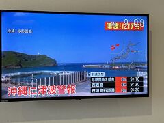 飛んで OKINAWA　警報にビックリ