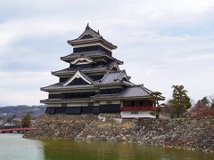 北陸応援割で長野・石川さくら旅（１）松本城の桜には少し早かったね