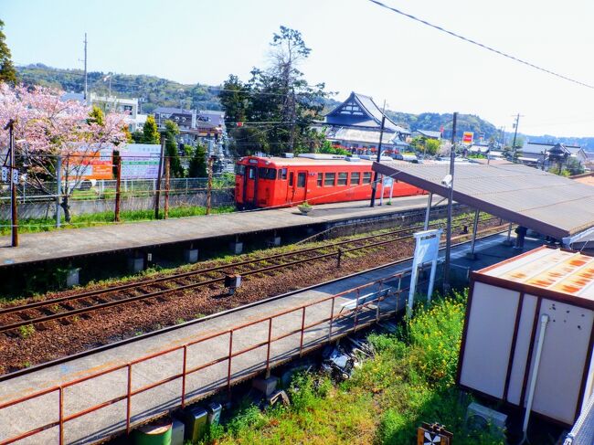 小湊鉄道線のキハ４０形に乗った後は、上総牛久駅で撮影をしました。