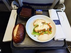 LH946(FRA-MAN)ビジネスクラス機内食