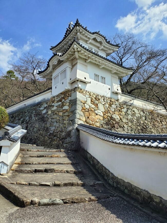 初日に姫路城を回ったあと、<br />https://4travel.jp/travelogue/11896580<br /><br />新撰組の屯所がある亀山本徳寺に参りました。<br />京都西本願寺から、移築された、その本堂には、<br />時代に翻弄された剣士達が、刀傷を遺していました。<br /><br />明くる日は、播磨の小京都、龍野をめぐりました。<br />聚遠亭、龍野城、うすくち龍野醤油資料館<br />など、のんびり散策。<br />ソメイヨシノにはふられましたがf(^_^)<br />かわいい桜を見ることは、なんとか出来ました。<br />兵庫の穴子重も堪能し、満足旅となりました。<br /><br />ポテのお散歩さんの旅行記<br />https://4travel.jp/travelogue/11869095<br />ほか、たくさんの4トラベラーさんの<br />旅行記を参考にさせていただきました。<br /><br />今回の旅に同行してくださったS先輩のおかげで、<br />本徳寺という名古刹にも訪問出来ましたこと、改めて<br />感謝申し上げます。