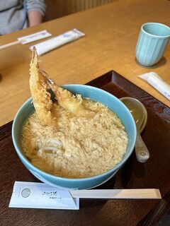 神戸・京都・奈良３日で８万５千歩【ダイジェスト⑨】去年食べ損ねた 京都岡崎 "おかきた" に30分待ちで一番乗り。念願の "天とじうどん"！