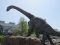 福井駅の恐竜たち