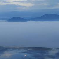 天空の赤倉観光ホテル　雲海と満月のアクアテラス