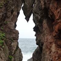 佐渡金山廃墟の昼と夜