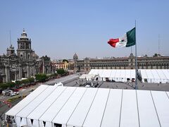 メキシコ(皆既日食)８日間（４）モンテレイ⇒メキシコシティ、ソカロ広場