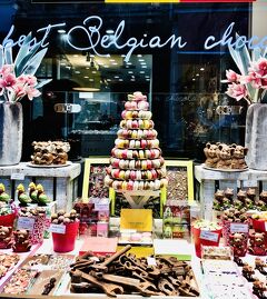 ベルギー・フランスの旅① ブリュッセルのワッフルとチョコレート