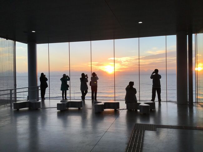 年に一回福島県内のお客様先に訪問して約7年。<br />日立駅の近くのホテルに泊まって見る、日の出がお気に入り。<br />